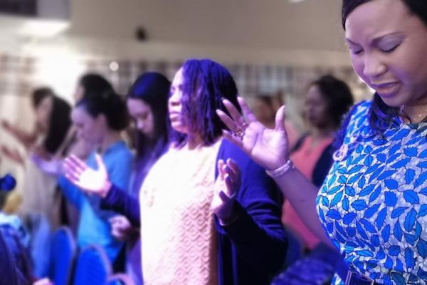 Worship at Kingdom Faith Church Miilton Keynes UK