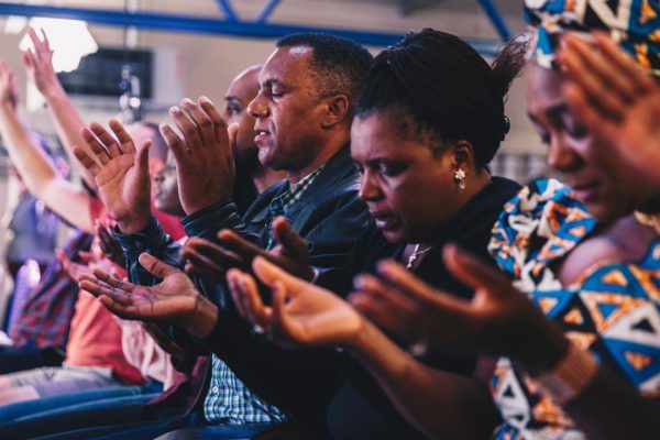 Worship at Kingdom Faith Church Miilton Keynes UK